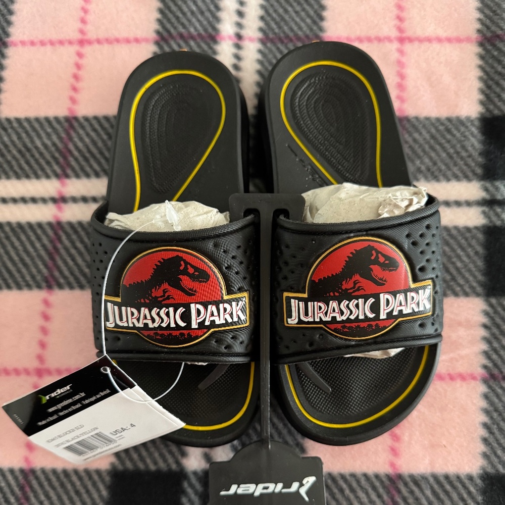 NWT Jurassic Park Boys' Sandals - Size 4